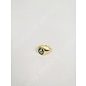 Ring plated gold double sided - Blue