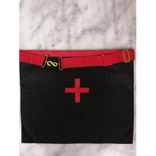 Apron18th degree - hand embroided   - Anchored cross