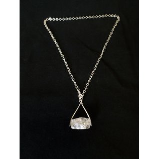 Halskette aus Bergkristall