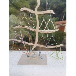 Earrings triangle colors "Ibiza"