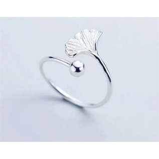 Anillo ginko + esfera