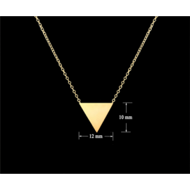 chain triangle gold RVS