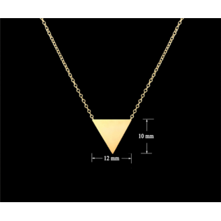 chain triangle gold RVS
