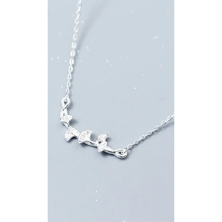 collar GINKO- plata 925