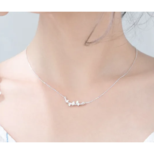 collar GINKO- plata 925