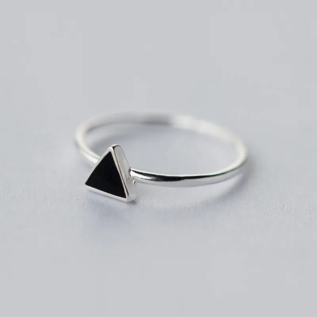 Ring „Email“ Silber 925 Dreieck