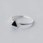 Ring "Enamel" silver 925 triangle