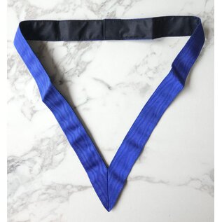 Little collar Blue - black back