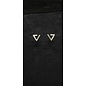 Boucle d'oreille  triangle assymetrique