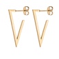 Earring triangle large