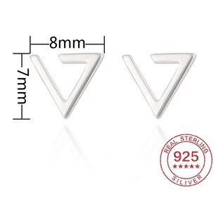 Pendientes triangulo pequeños