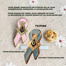 PINS Bows – KICKCANCER – unterstützen die Forschung gegen Kinderkrebs