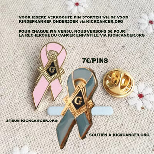 PINS Bows – KICKCANCER – unterstützen die Forschung gegen Kinderkrebs