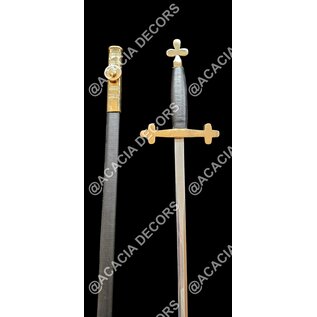 Fine sword with golden handle