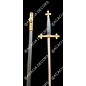 Fine sword with golden handle