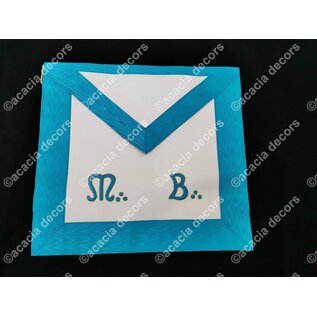 Tablier M&B dos noir et ceinture noir - avec dueil