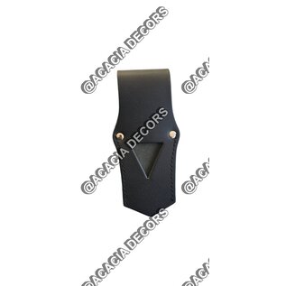 Leather sheath without belt  (without sword)