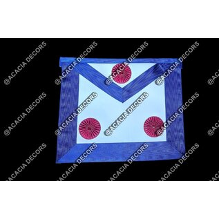 GL Apron with red Rosettes and red bead