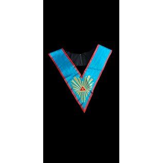 Worshipful master with flaming G  -