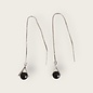 Earring insert pendant triangle and sphere