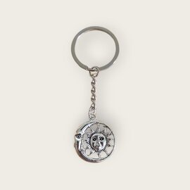 Keychain sun and moon
