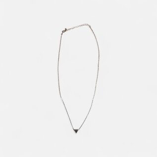 Ketting driehoek zilver of goud