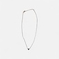 Collier triangle argent ou or