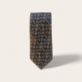 Zwarte das met symbolen passer en winkelhaak