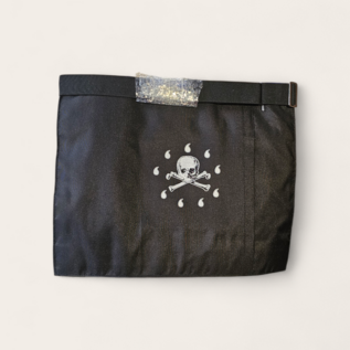 Cuir de recouvrement avec 3 rosaces + pendrilles