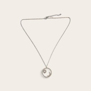 Sun and moon necklace (Gold or Silver)