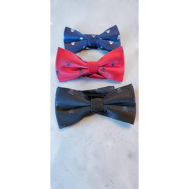 Nœud papillon avec têtes de mort.