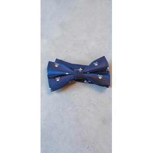 Bowtie with skulls.