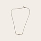 Collar de acero inoxidable con colgante del símbolo «Cadena de la Fraternidad».
