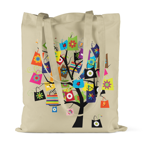 Katoenen Tas Ecru Katoenen Tas Ecru