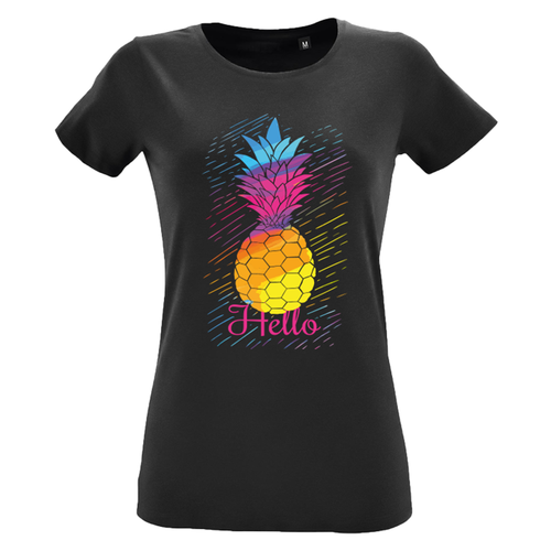 T-Shirt Zwart Woman T-Shirt Zwart Woman