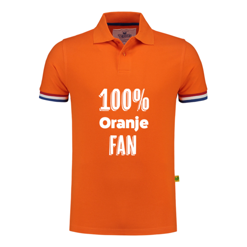 Lemon & Soda Polo Flag oranje Lemon & Soda Polo Flag oranje