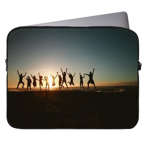 Neoprene Laptop Sleeve met voering - 17 inch Neoprene Laptop Sleeve met voering - 17 inch