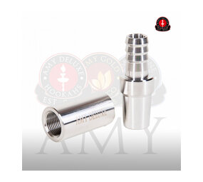 Amy Deluxe Schlauchadapter 18/8er Edelstahl Amy Deluxe Schlauchadapter 18/8er Edelstahl