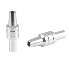 Amy Deluxe Schlauchanschluss Aluminium - Silber (2 teilig) Amy Deluxe Schlauchanschluss Aluminium - Silber (2 teilig)