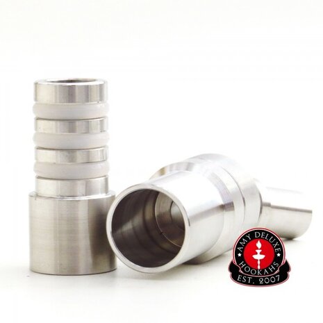 Amy Deluxe Amy Deluxe - Schlauchadapter Edelstahl Universal