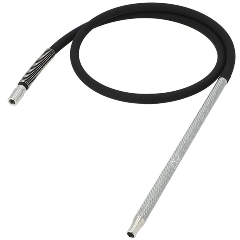 AO Hookah Accessories AO Hookah - Carbon Schlauchset Silber