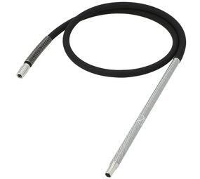 AO Hookah Accessories Carbon Schlauchset Silber AO Hookah Accessories Carbon Schlauchset Silber