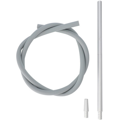 AO Hookah Accessories AO Hookah - Schlauchset Alu Liner XL Silber
