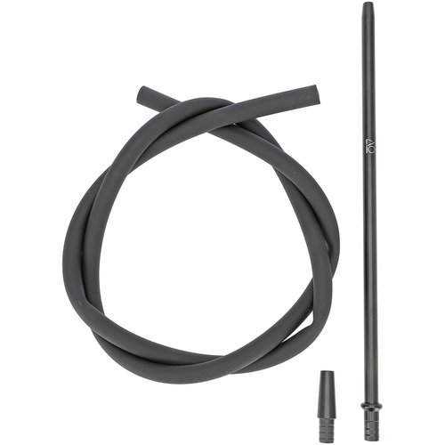 AO Hookah Accessories AO Hookah - Schlauchset Alu Slim Liner Schwarz