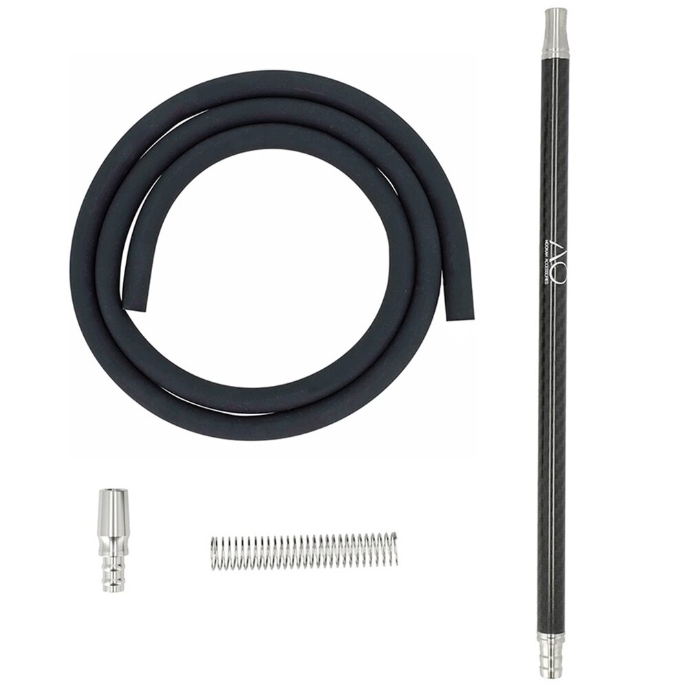 AO Hookah Accessories AO Hookah - Carbon Schlauchset Schwarz AO Hookah Accessories AO Hookah - Carbon Schlauchset Schwarz