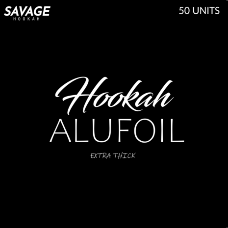 Savage Hookah Savage Hookah - Shisha Panzer Alufolie 15x15cm 50er Pack Savage Hookah Savage Hookah - Shisha Panzer Alufolie 15x15cm 50er Pack