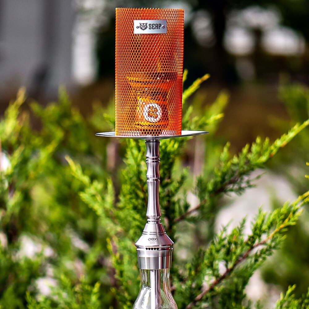 Serp Hookah Serp Hookah - Windschutz / Gitter Orange