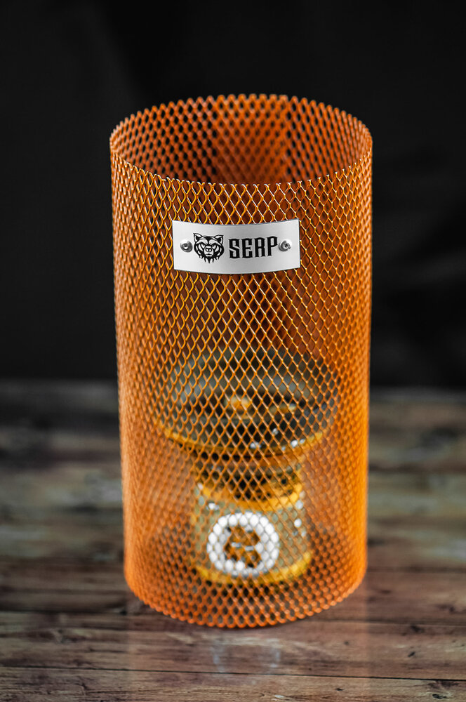 Serp Hookah Serp Hookah - Windschutz / Gitter Orange