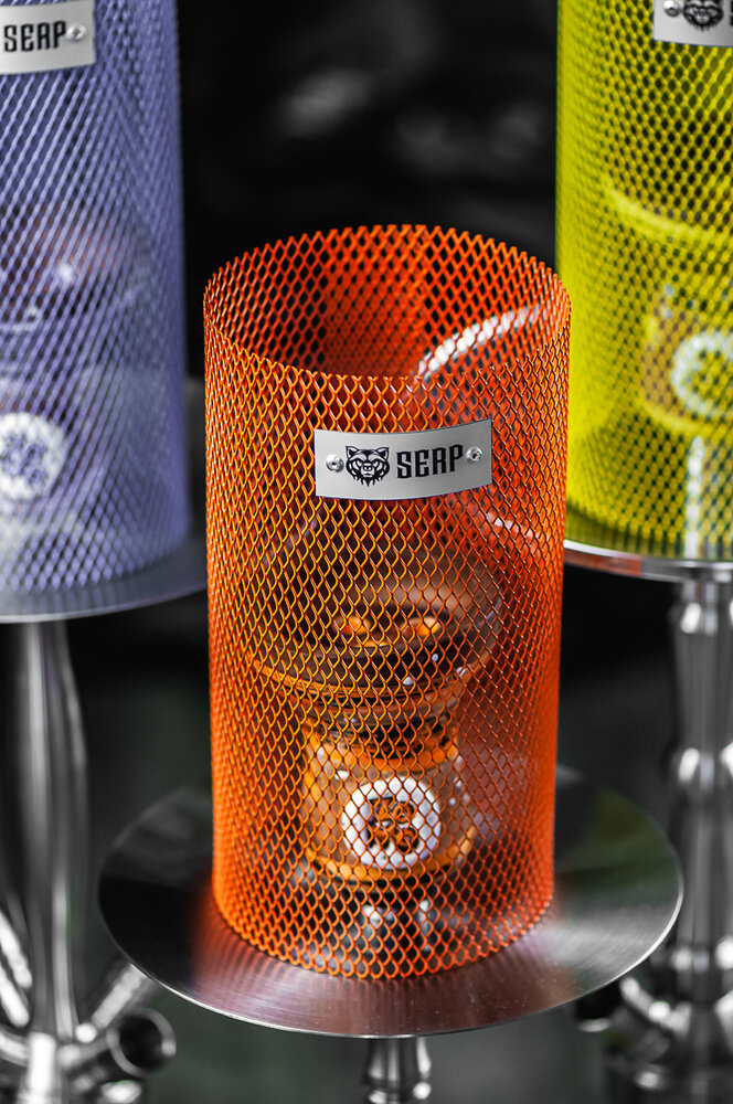 Serp Hookah Serp Hookah - Windschutz / Gitter Orange