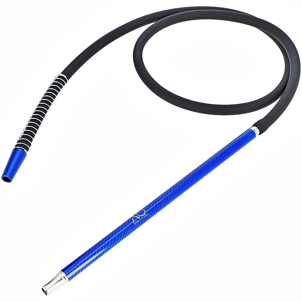 AO Hookah Accessories AO Hookah - Carbon Schlauchset Blau